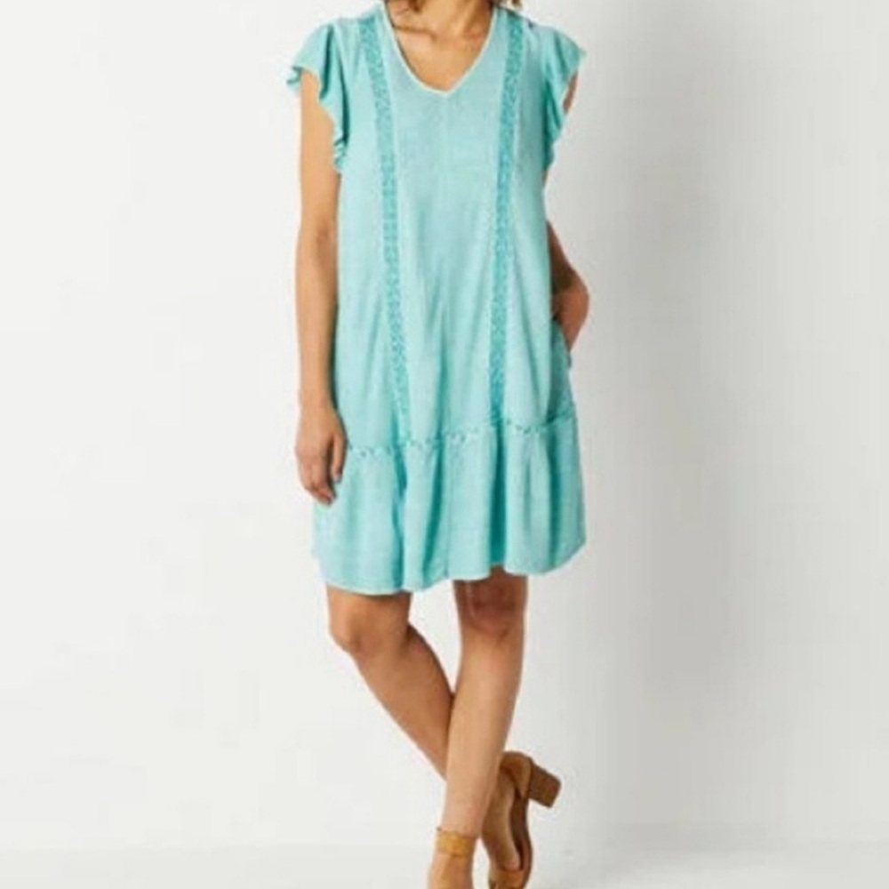 Frye and Co. Crystal Springs Ruffle Dress